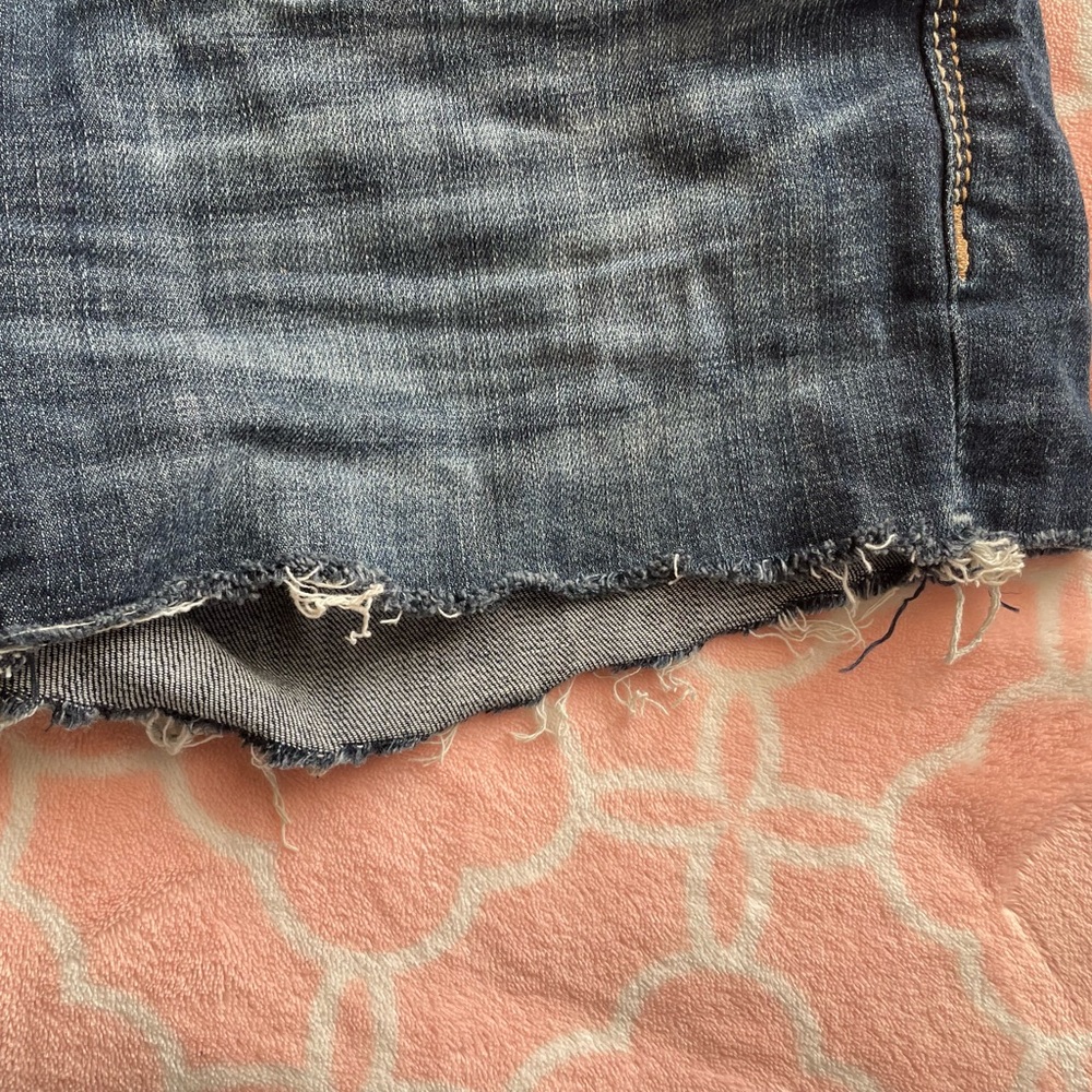 Ariat Women's Dark Blue Jean Shorts - Picture 5 of 7